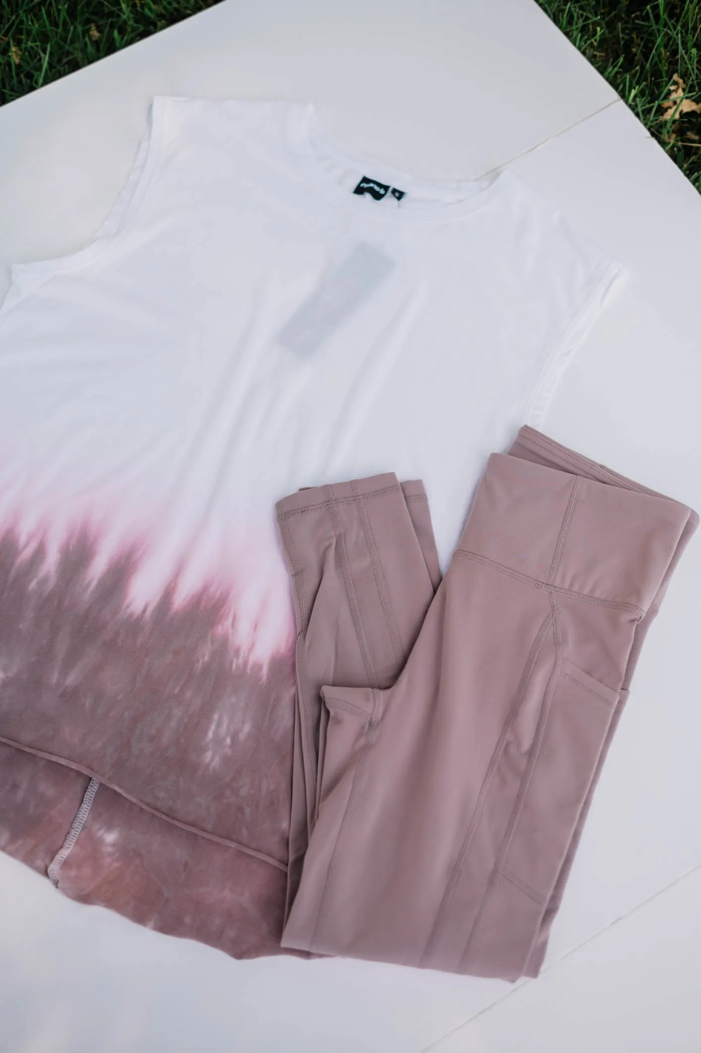 Ombre Tie-Dye Muscle Tank