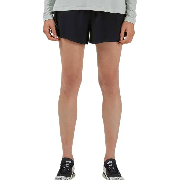 On Women's Running Shorts - Black