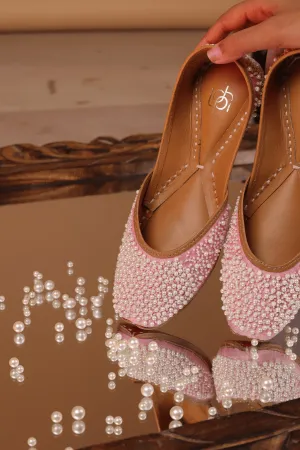 Pearl Mania - Pink Jutti Set