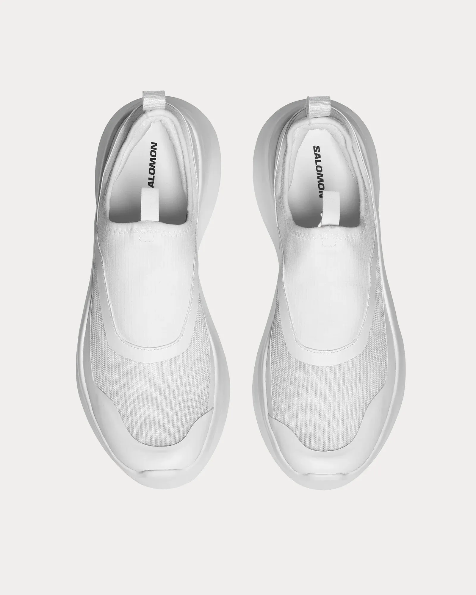 Platform White Slip On Sneakers