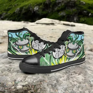 Pokemon Ferrothorn Shoes High Top Sneakers for Kids and Adults