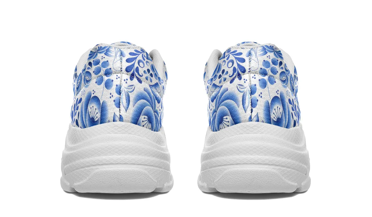 Porcelain Chunky Sneakers