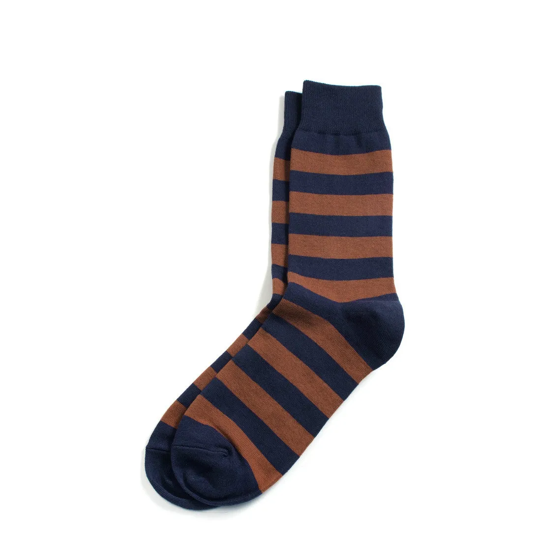 Richer Poorer - Walk On Brown & Navy Socks