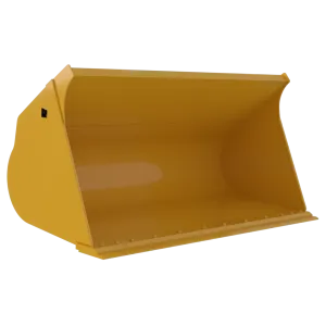 Rockland Slag Loading Bucket | Replaceable Wear Strips | Material High-Strength Alloy Steel | For Loaders