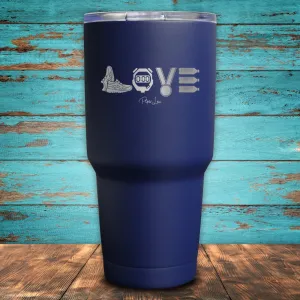 Running Love Coated Drinkware