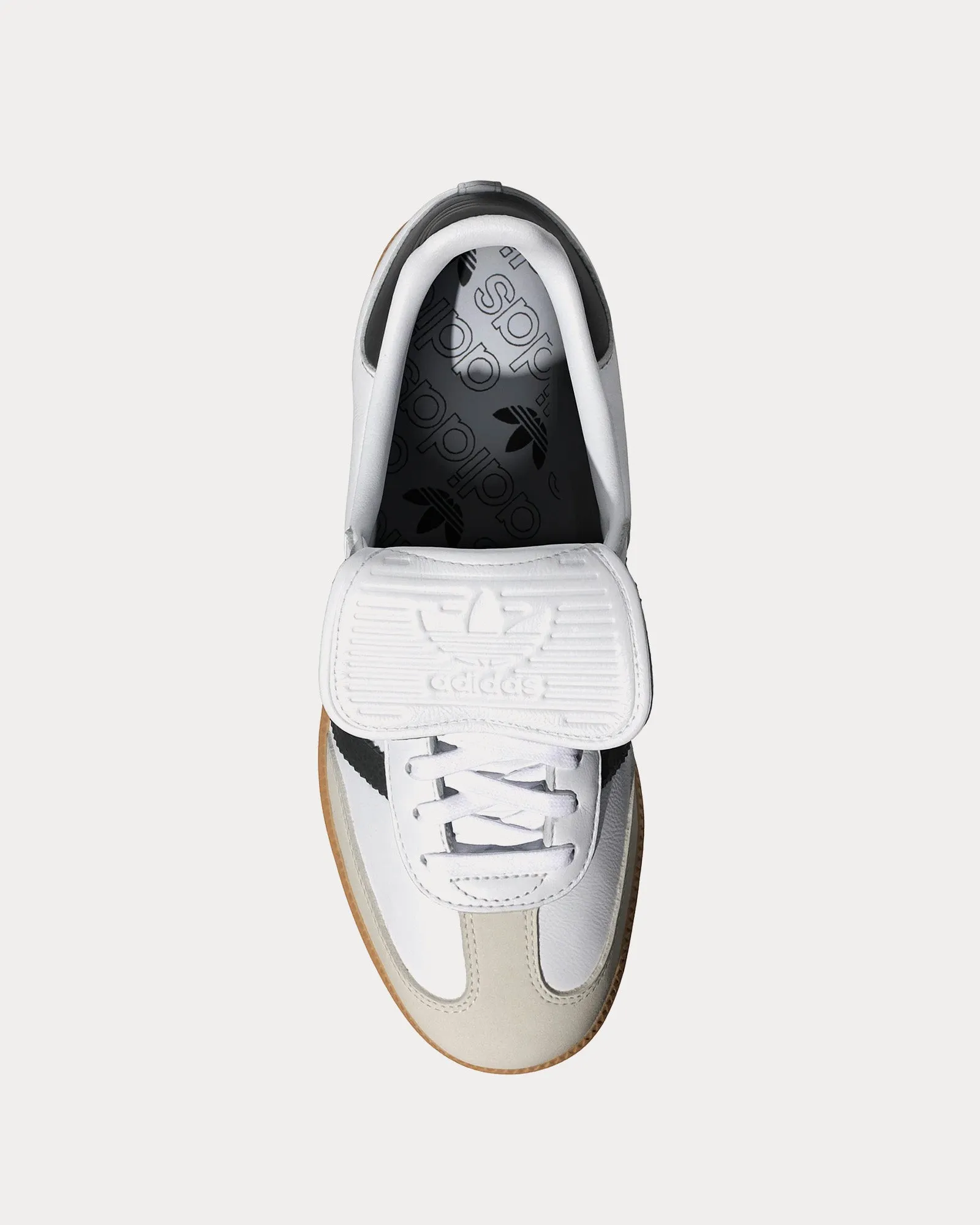 Samba LT Cloud White / Core Black / Gold Metallic Low Top Sneakers