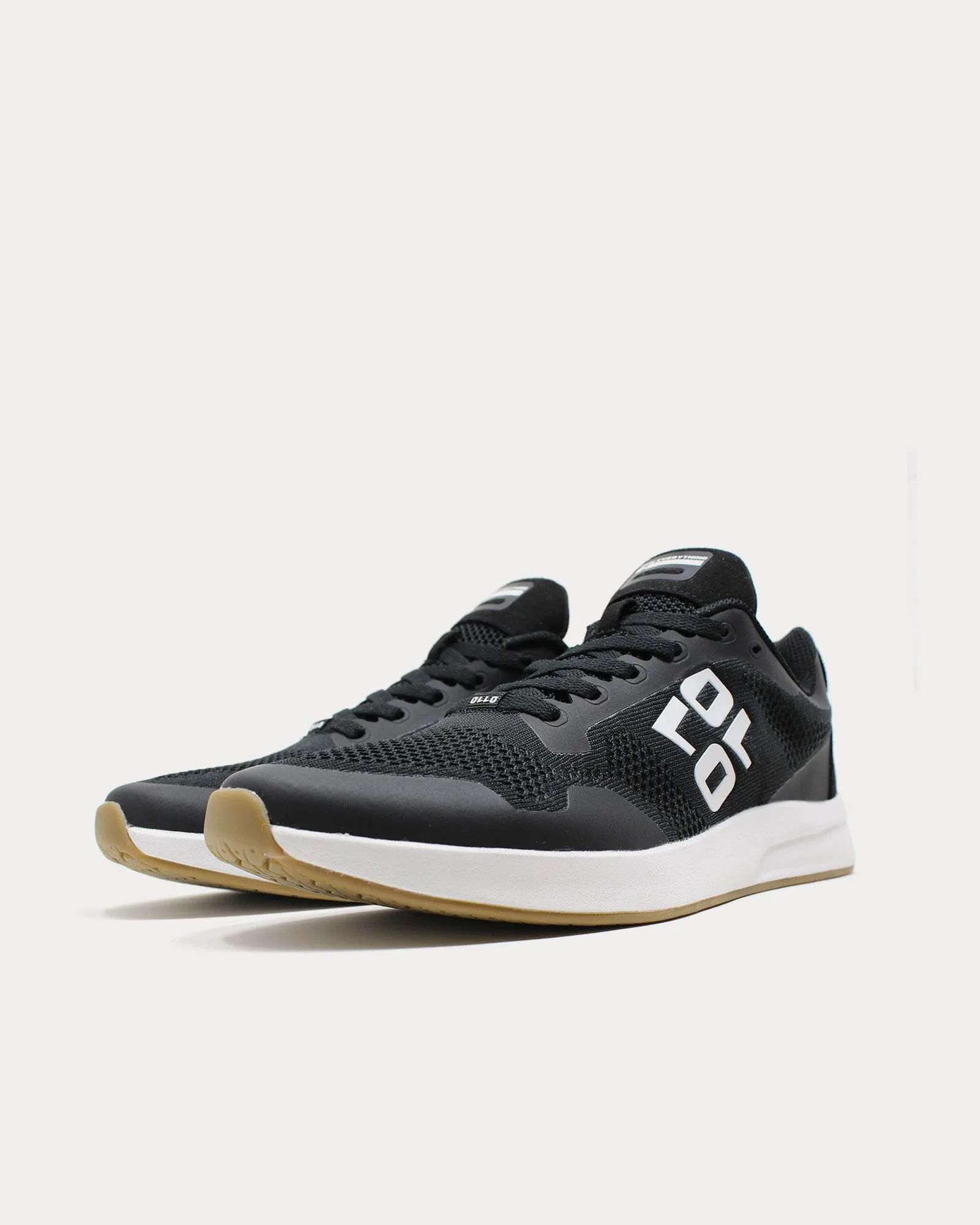 SapienX Warp Black / White Low Top Sneakers