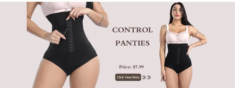 Shaper Panties Lace Shapers Body Shaper with Zipper Double Control Panties Shapewear Lace Waist Trainer