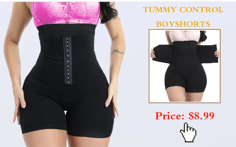 Shaper Panties Lace Shapers Body Shaper with Zipper Double Control Panties Shapewear Lace Waist Trainer
