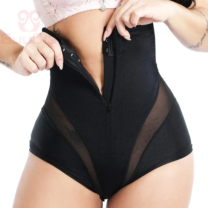 Shaper Panties Lace Shapers Body Shaper with Zipper Double Control Panties Shapewear Lace Waist Trainer