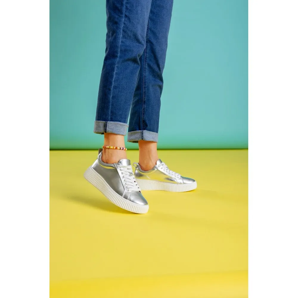 Silver Harlow Trainers