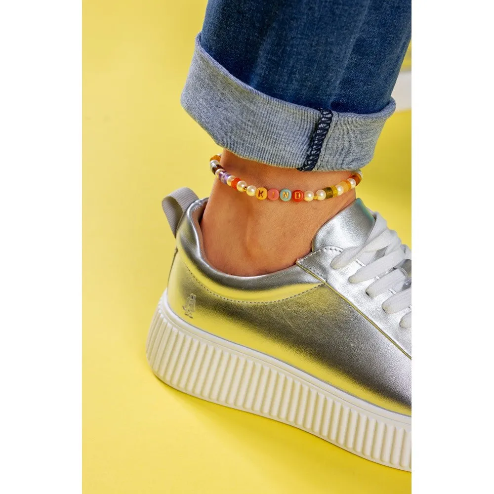 Silver Harlow Trainers
