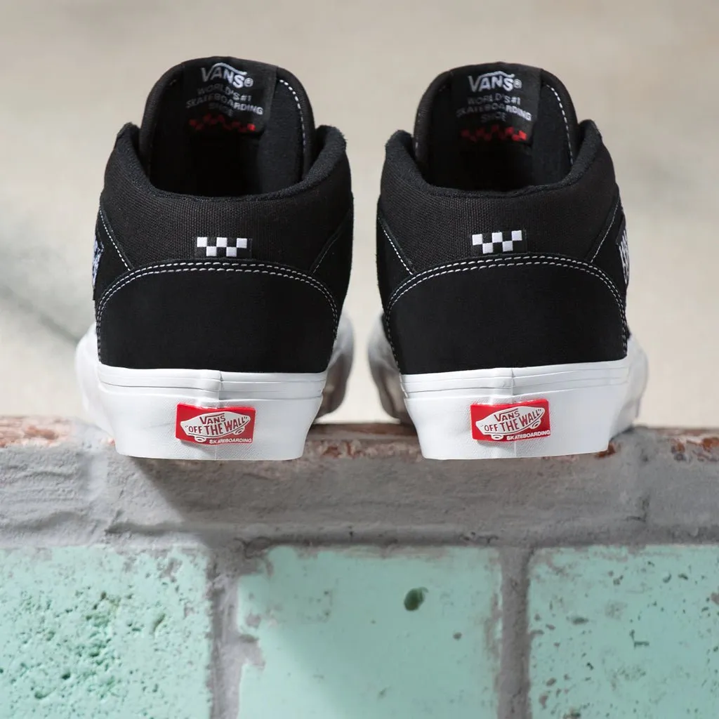 Skate Half Cab - Black/White