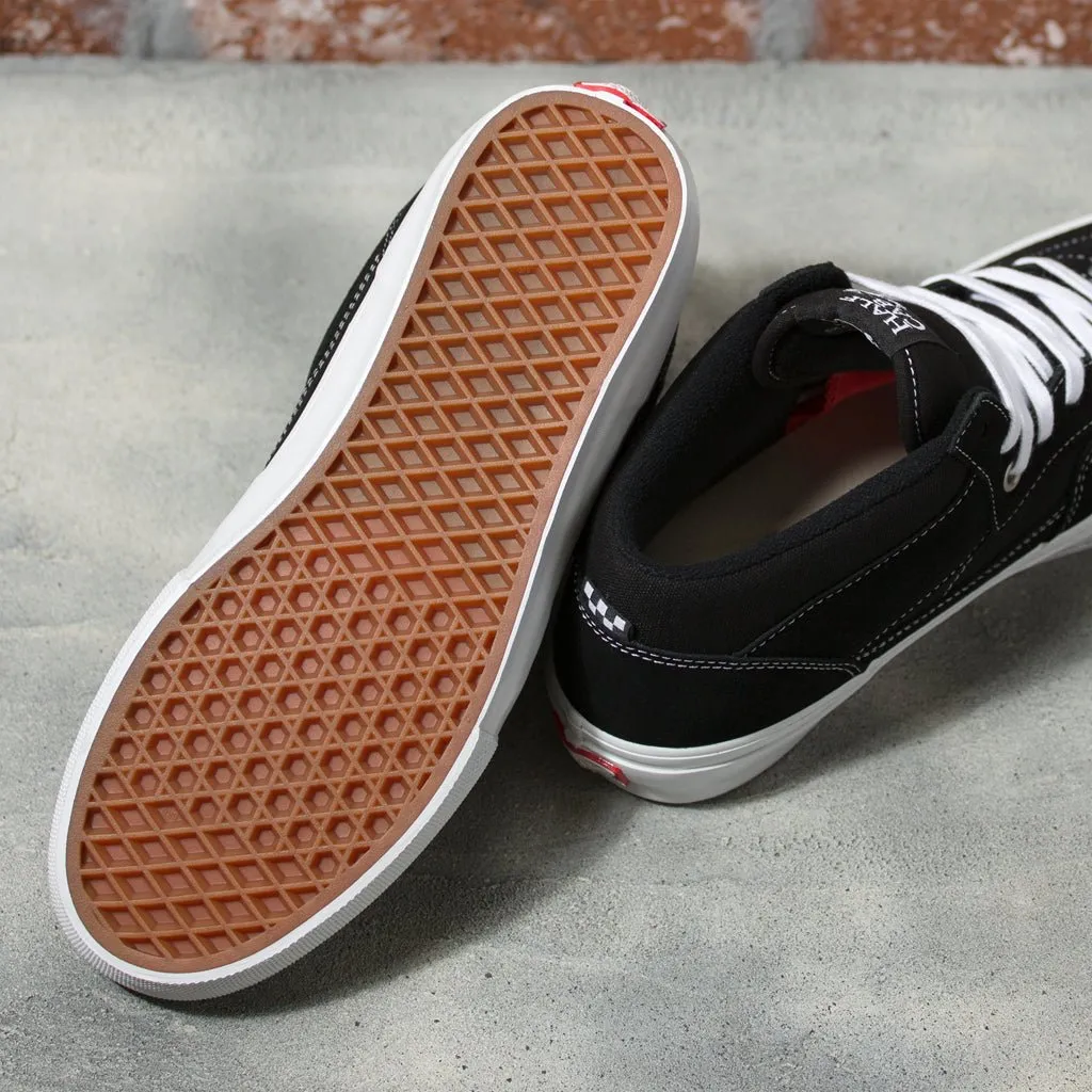 Skate Half Cab - Black/White