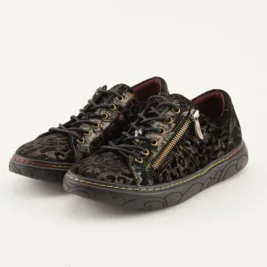 Spring Step Shoes L'Artiste Danli Cheeta Women’s Leather Animal Sneakers