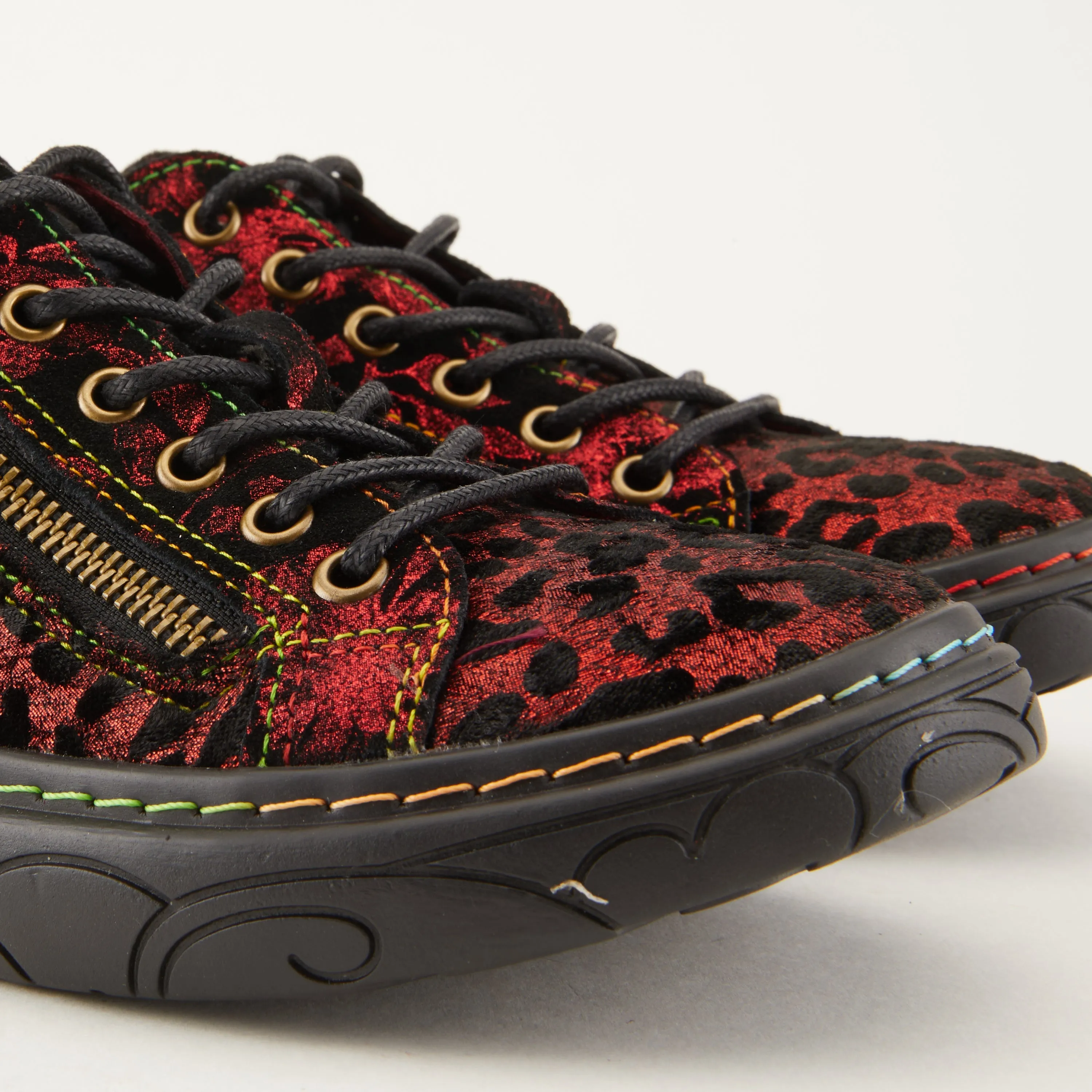 Spring Step Shoes L'Artiste Danli Cheeta Women’s Leather Animal Sneakers