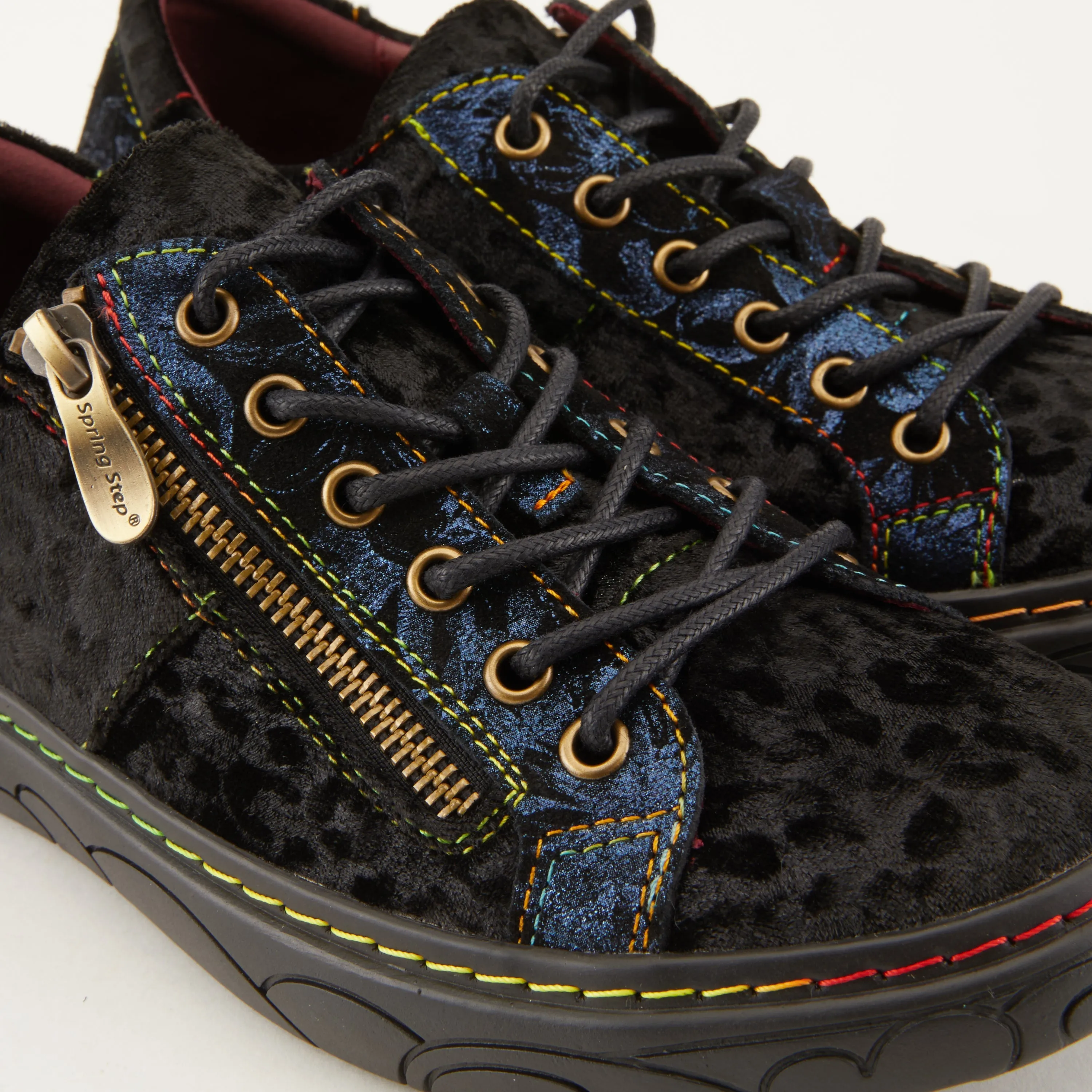 Spring Step Shoes L'Artiste Danli Cheeta Women’s Leather Animal Sneakers