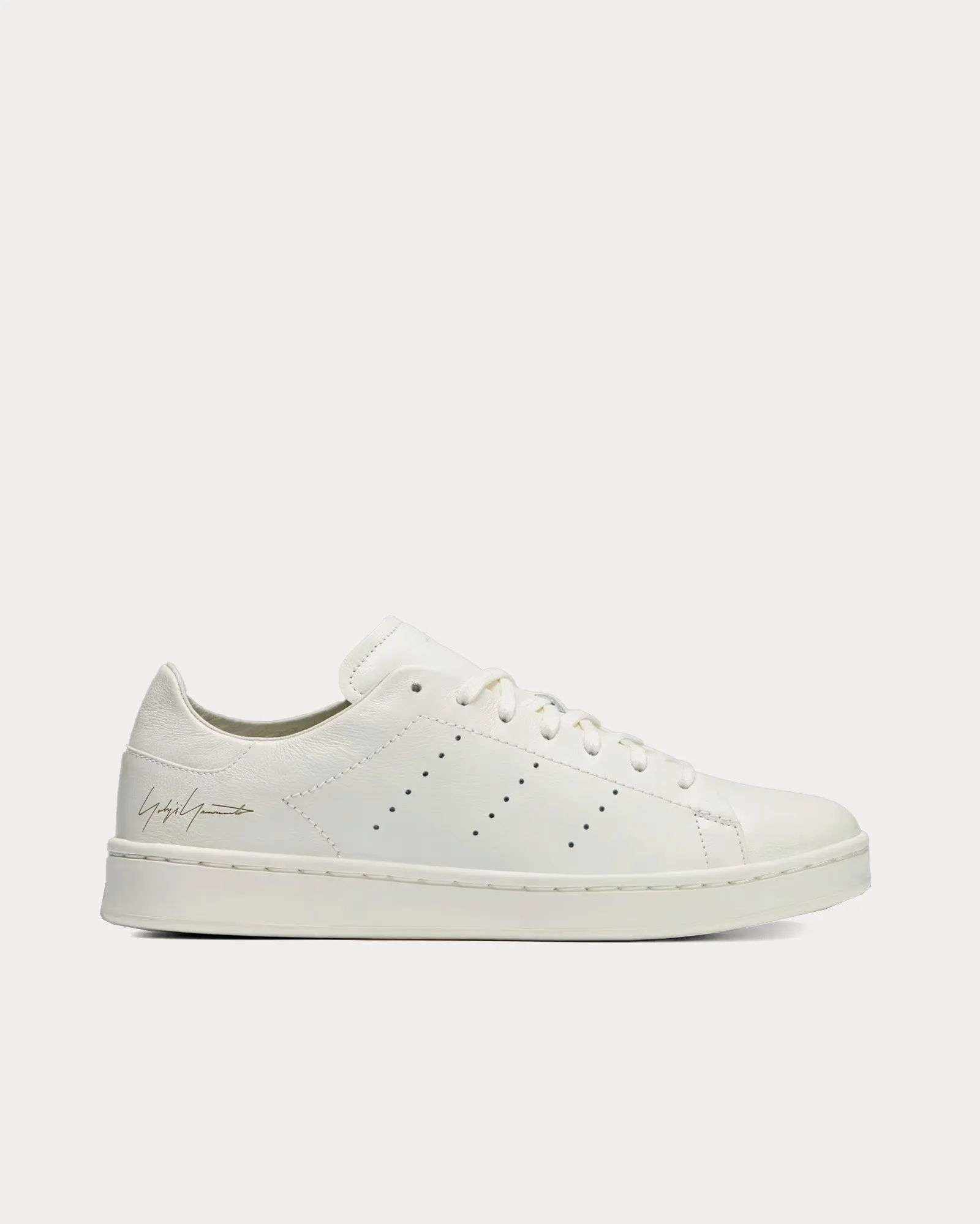 Stan Smith Leather Off White / Off White / Off White Low Top Sneakers