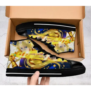 Sword Art Online Alicization Alice Custom Shoes High Top Sneakers for Kids and Adults