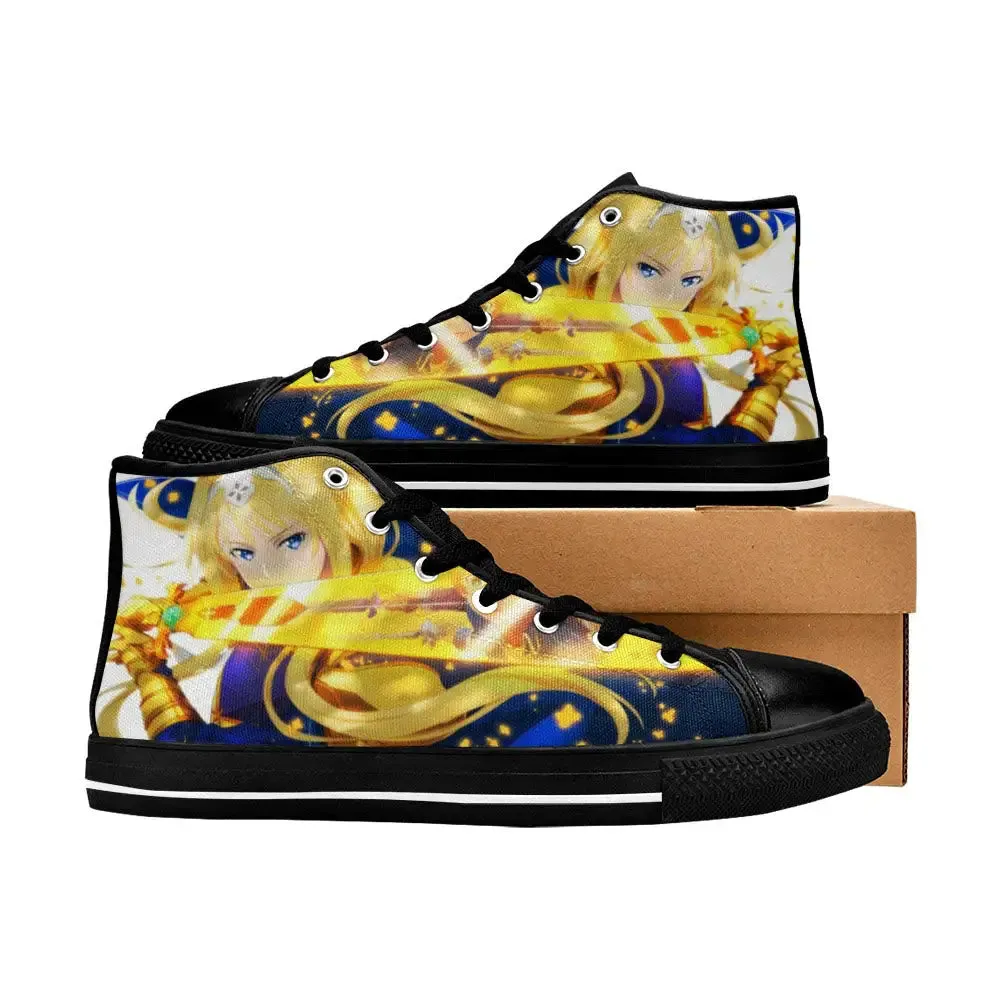 Sword Art Online Alicization Alice Custom Shoes High Top Sneakers for Kids and Adults