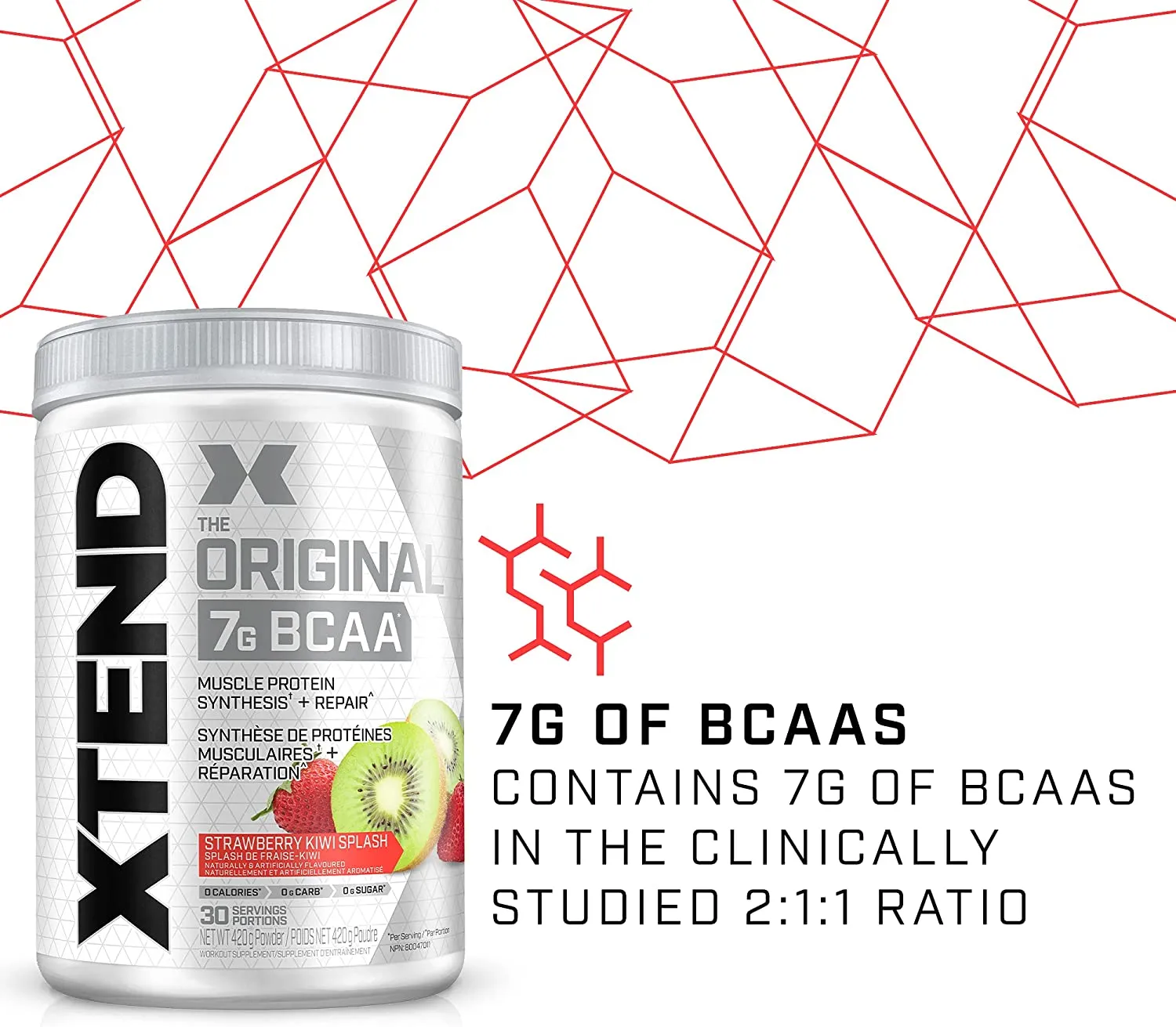 The Original 7g BCAA, Strawberry Kiwi Splash