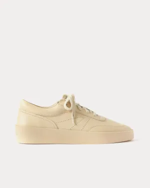 Vintage Tennis Light Beige Low Top Sneakers