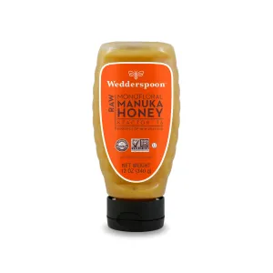 WedderSpoon Raw Multifloral Manuka Honey KFactor 16 340g
