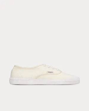 Wes Canvas Milk Low Top Sneakers