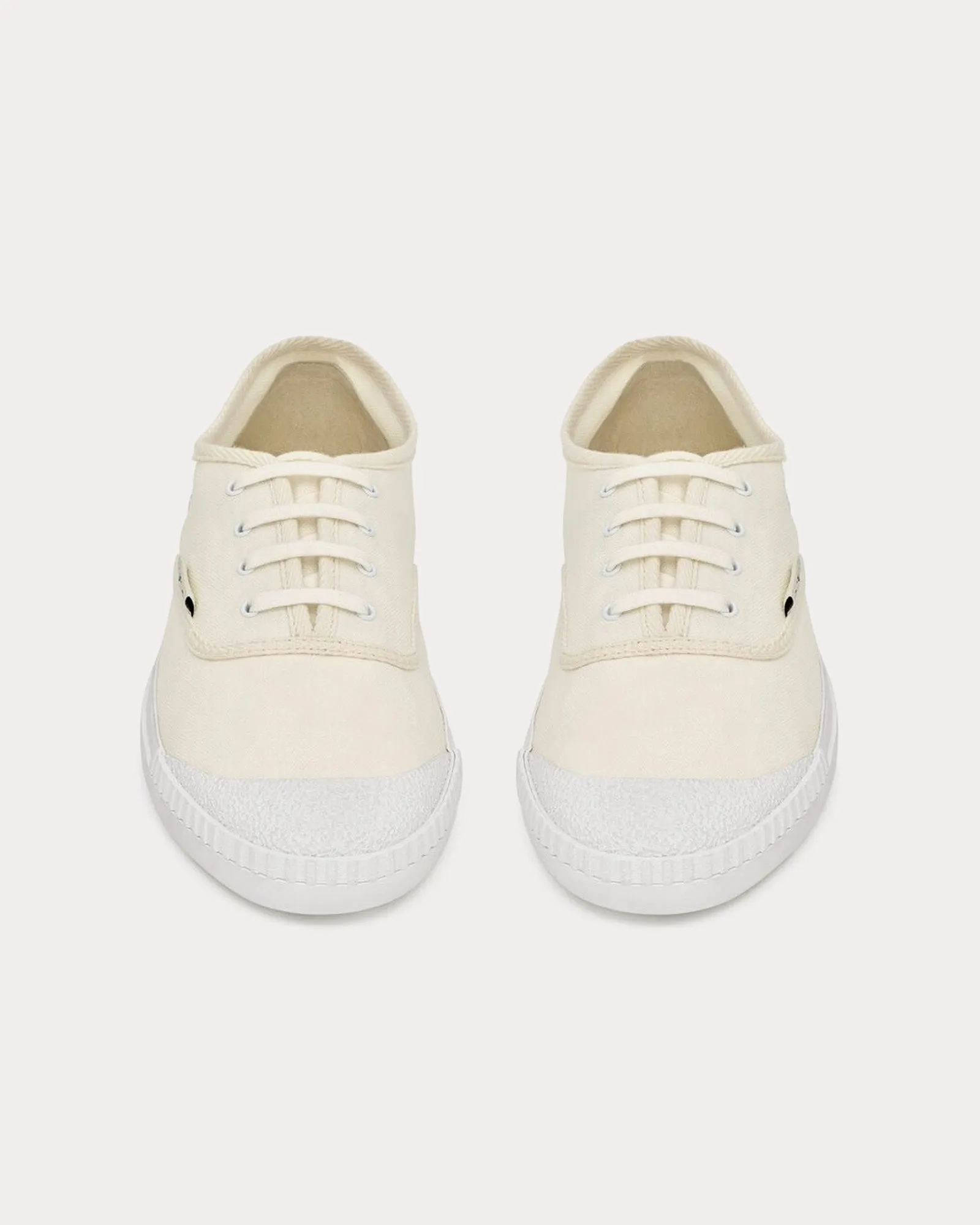 Wes Canvas Milk Low Top Sneakers