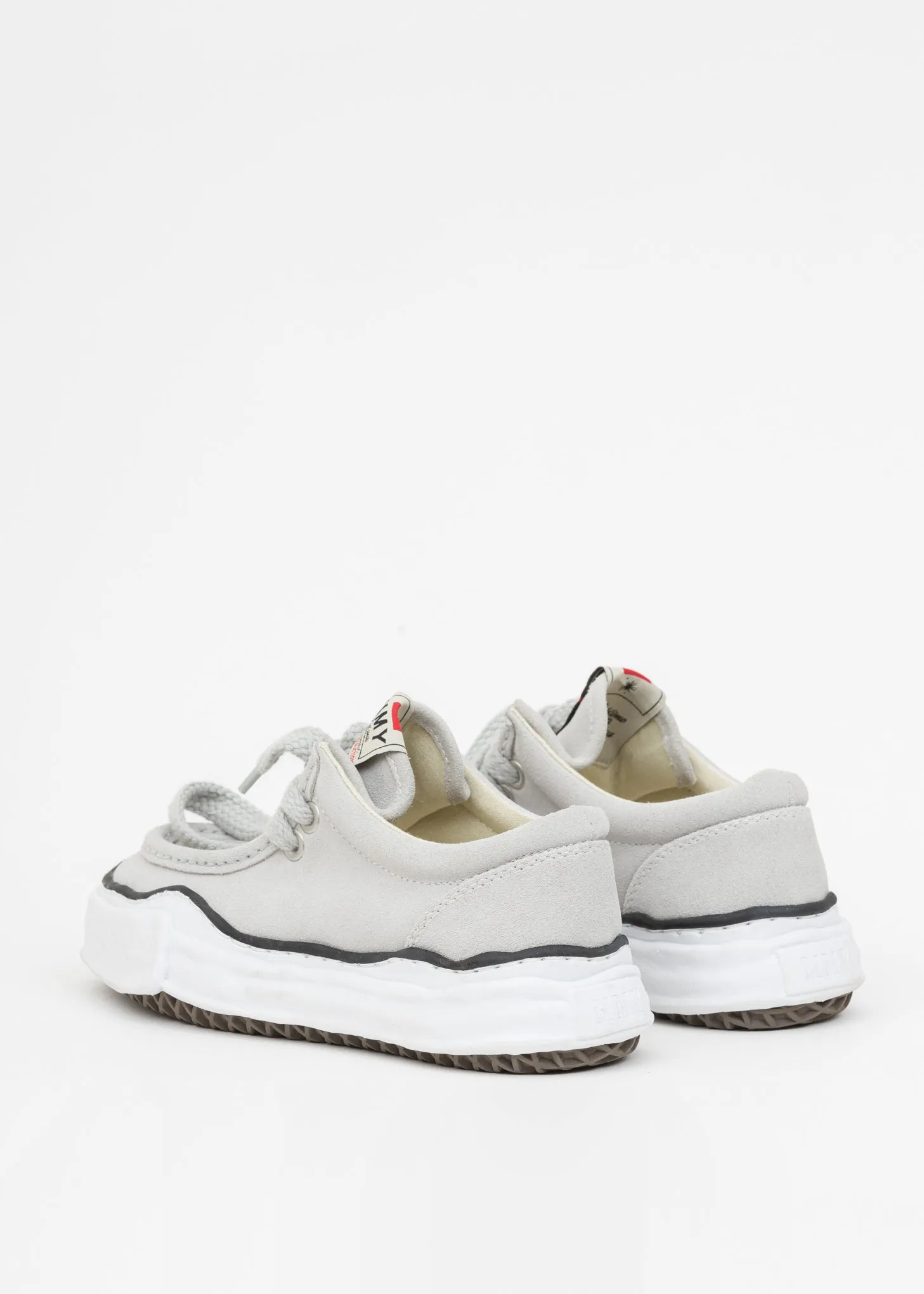 White Original Sole Suede Moccasin Sneaker