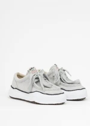 White Original Sole Suede Moccasin Sneaker