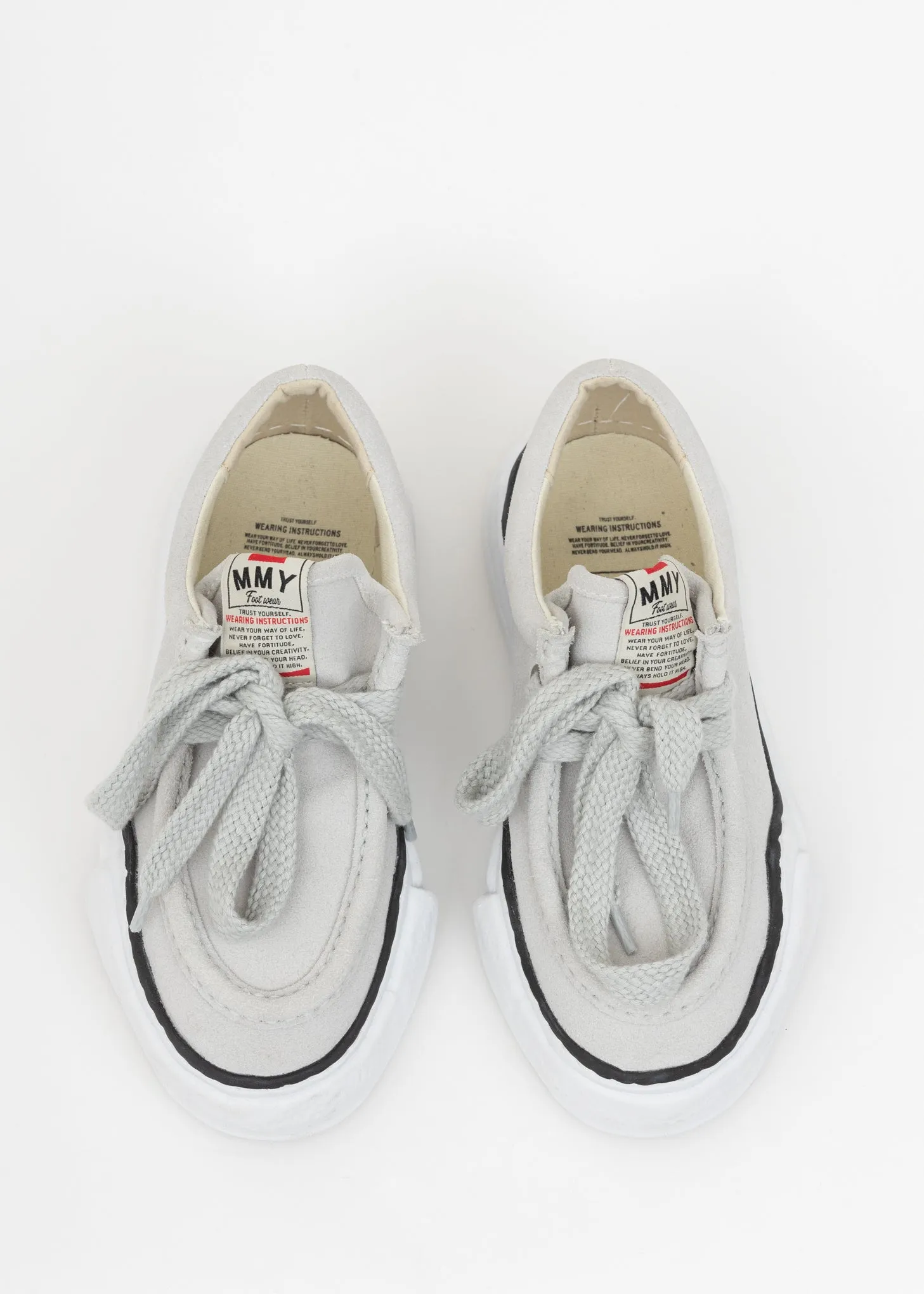 White Original Sole Suede Moccasin Sneaker