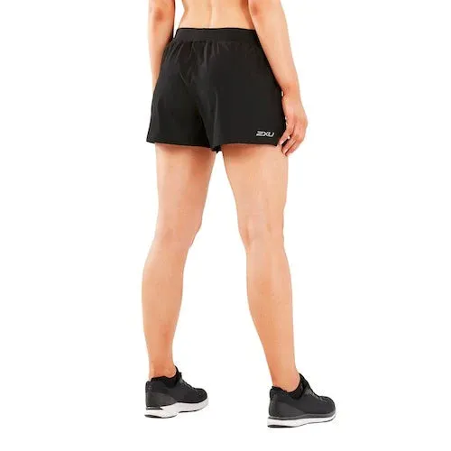 Women's 2XU XVENT 4" Free Short Black