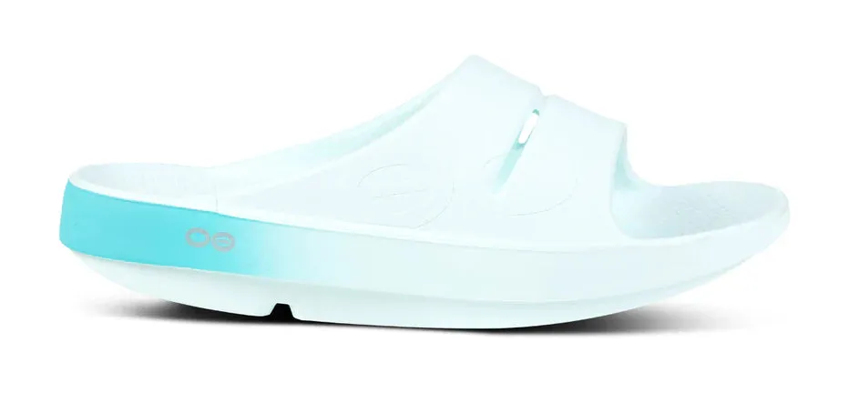WOMEN'S OOAHH SPORT SLIDE SANDAL - AQUA FADE