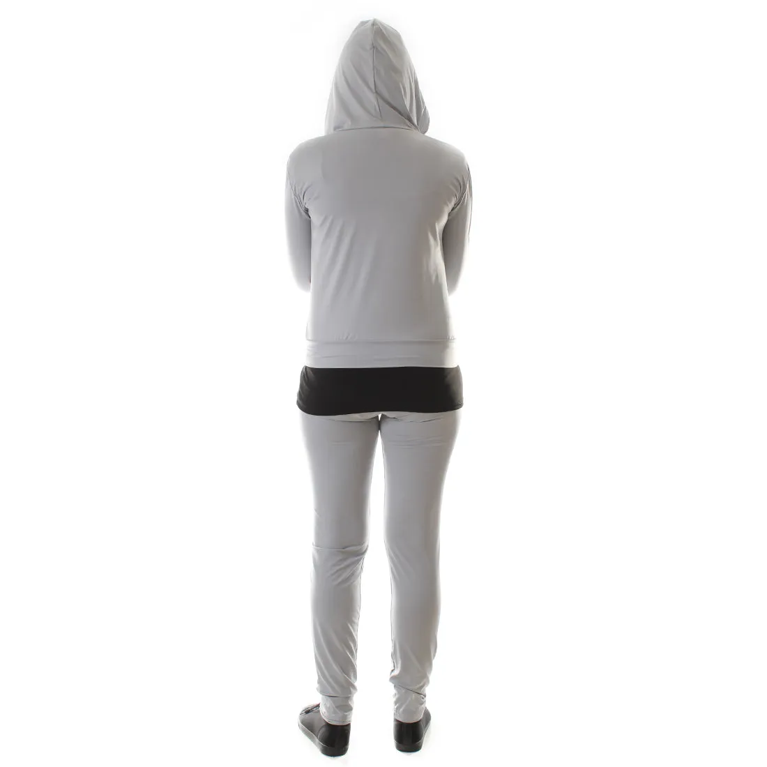 Women's Workout 3 Piece Set/ gray -6227